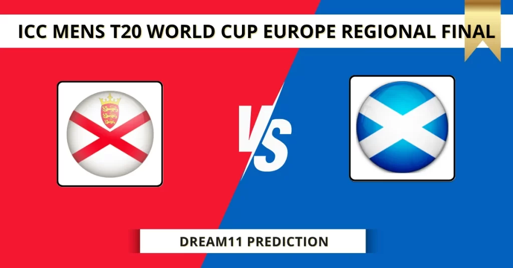 JER vs SCO Dream11 Prediction Today: Pitch Report, Player Stats, & Fantasy Tips ICC T20 WC Europe Qualifiers 2025 – Match 9