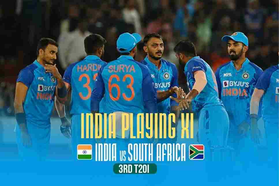 IND vs SA 3rd T20I Playing XI: Indian team will go without their two main batsmen
