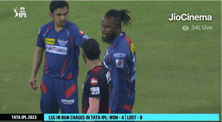 Virat Kohli and Gautam Gambhir’s Heated Argument in LSG vs RCB Match