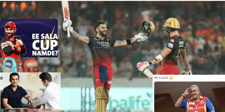 Virat Kohli Century and Faf’s Fiery Knock Lead RCB to Victory