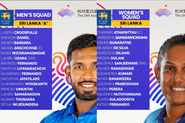 Sri Lanka Unveils Stellar Lineups for Asian Games Showdown!