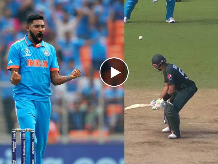 IND vs PAK Live: Babar Azam survived due to Umpire’s Call, but was bowled by Mohammed Siraj, scored a hat-trick, Video