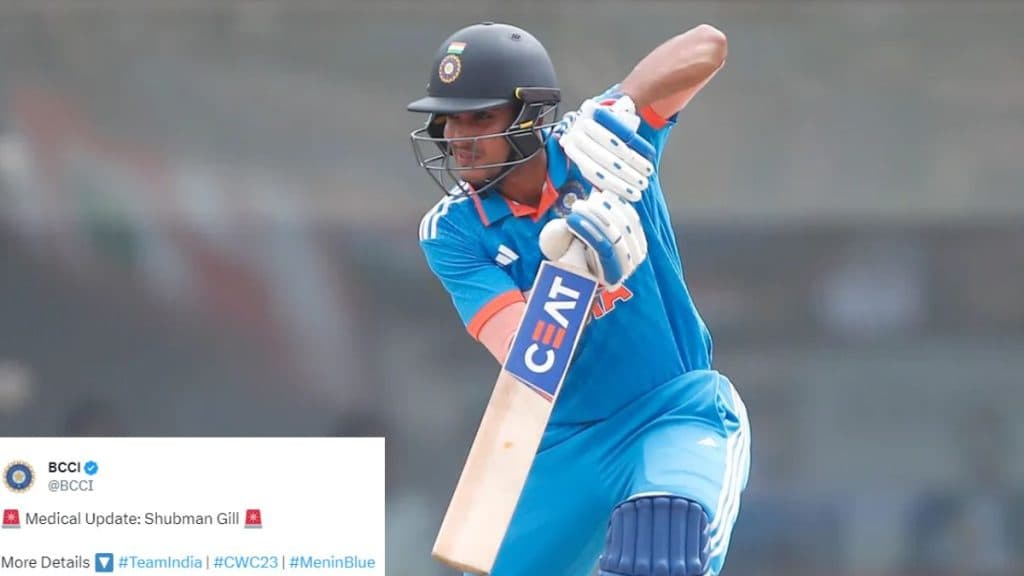 “Shubman Gill’s Injury Adds to India’s Challenges in IND vs AFG Match: BCCI Reports”