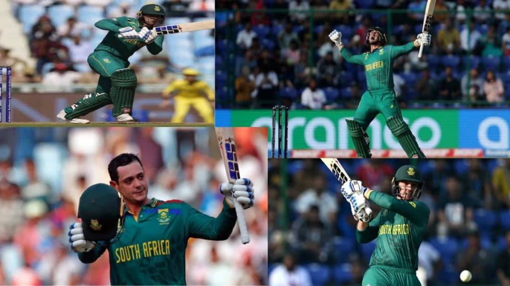 Quinton de Kock’s Record-Breaking Century Sets Firm Target, SA Dominates Australia in Live Match