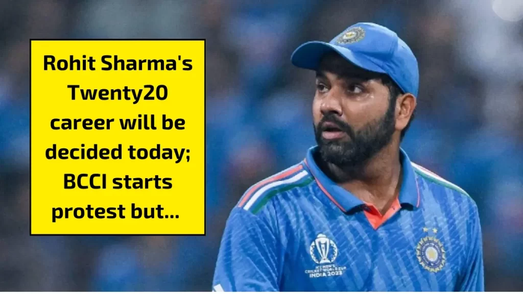 Rohit Sharma’s Twenty20 career will be decided today; BCCI starts protest but…