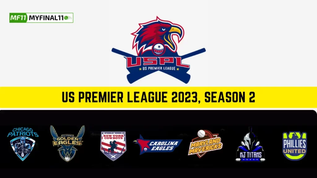 US Premier League T20 Live Score, Fixture, Results, Team Analysis, Schedule 13 – 22 NOV 2023