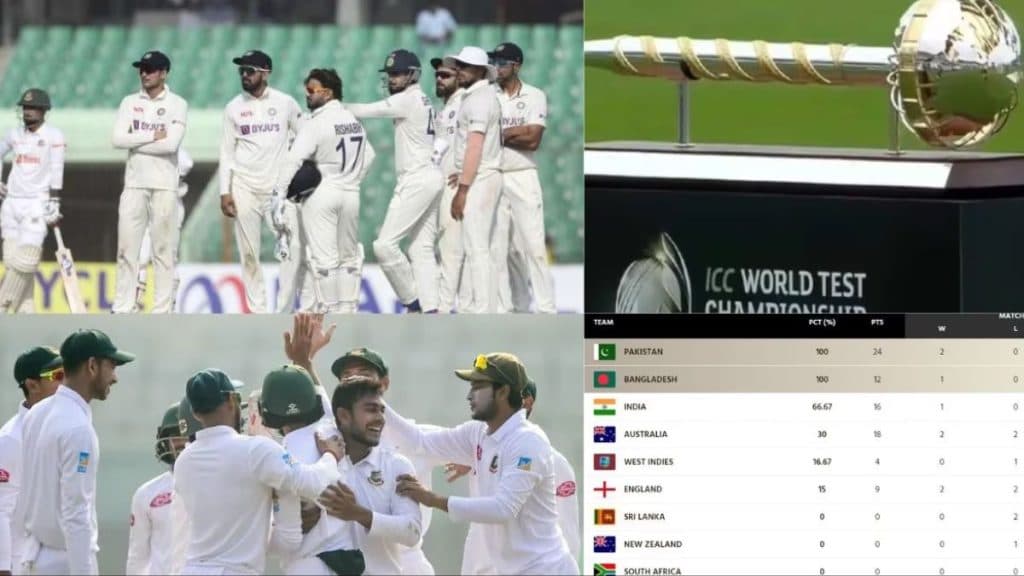 Bangladesh’s Upset Win Alters WTC Points Table – India Faces Significant Loss