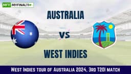 AUS vs WI Live Score, Australia vs West Indies Live Cricket Score, 3rd T20I Match, West Indies tour of Australia, 2024
