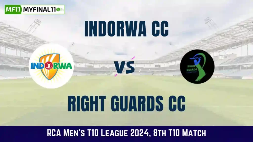 IRCC vs RG Dream11 Prediction & Player Stats, Indorwa CC vs Right Guards CC: 8th Match, RCA Men’s T10 League 2024