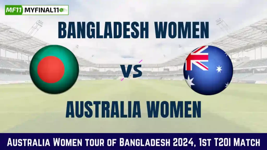 BD-W vs AU-W Live Score, Bangladesh Women vs Australia Women Live Cricket Score, 1st T20I Match, Australia Women tour of Bangladesh 2024