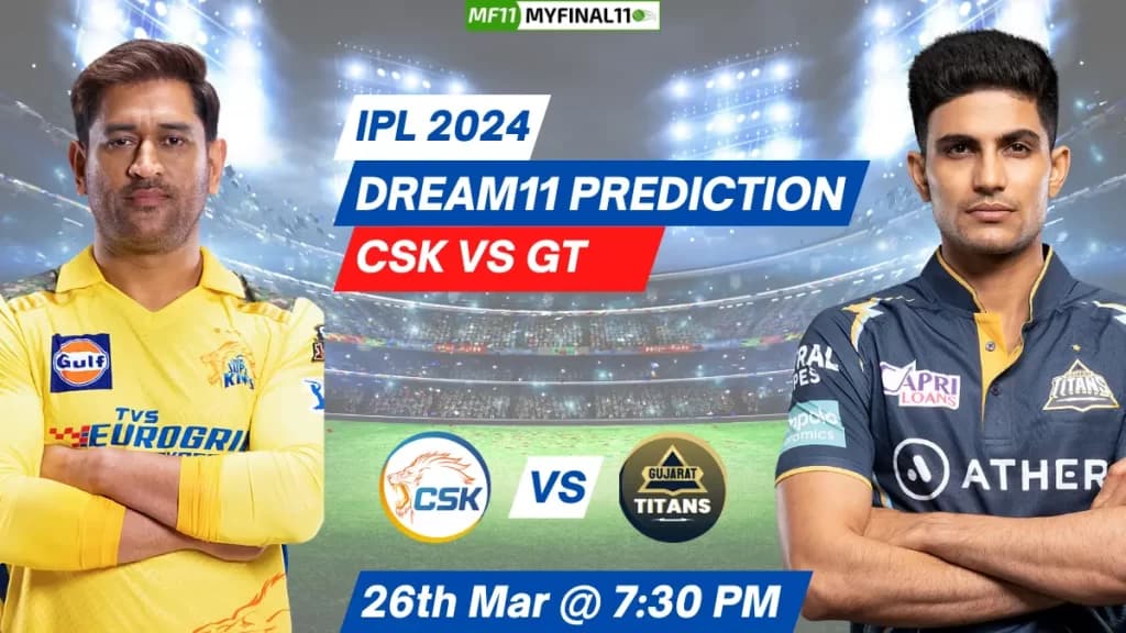 CHE vs GT Dream11 Prediction, Pitch Report, Playing 11: IPL 2024, Match 7
