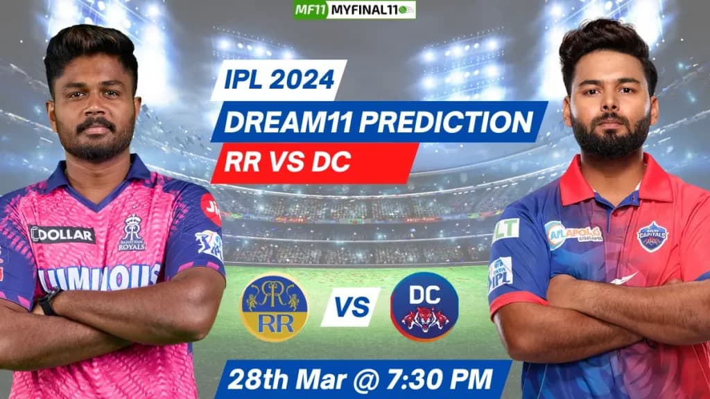 RR vs DC Dream11 Prediction, Pitch Report, Playing 11: IPL 2024, Match 9