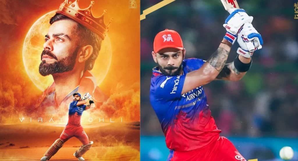 RCB vs RR: Virat Kohli hits first century of this tournament, sets two records to his name