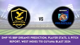 DMP vs BBP Dream11 Prediction, Player Stats, & Pitch Report, Dream11 Team: 25th Match, West Indies T10 Guyana Blast 2024