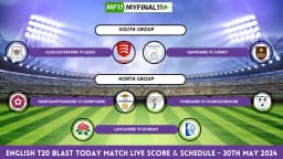 SUR vs DUR Live Score: Scorecard, Ball by Ball Commentary – 1st Quarter Final, Vitality Blast