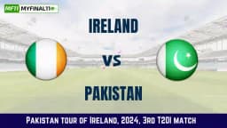 IRE vs PAK Live Score, Ireland vs Pakistan Live Cricket Score, 3rd T20I Match, Pakistan tour of Ireland, 2024