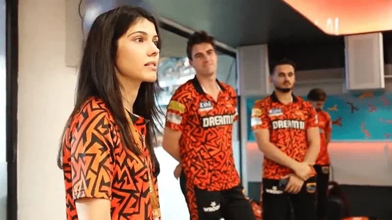 Kavya Maran, sad after Sunrisers Hyderabad’s defeat, reaches the dressing room and…