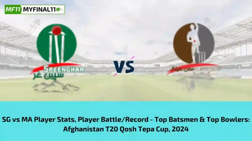 SG vs MA Player Stats, Player Battle/Record – Top Batsmen & Top Bowlers: Afghanistan T20 Qosh Tepa Cup, 2024