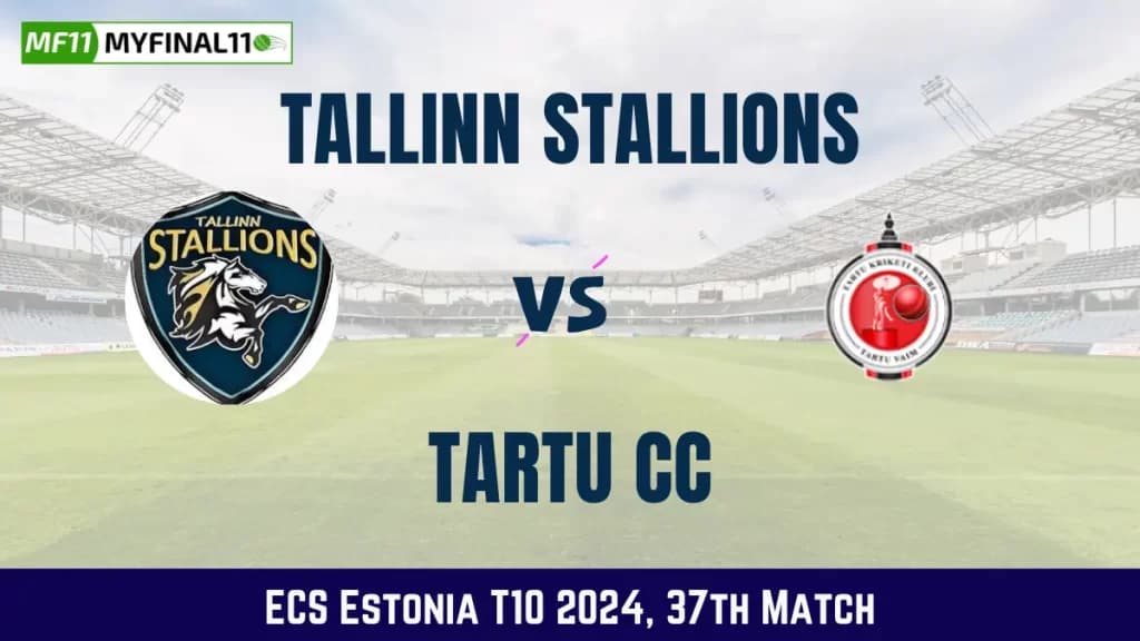 TST vs TCC Dream11 Prediction, Pitch Report, and Player Stats, 37th Match, ECS Estonia T10 2024