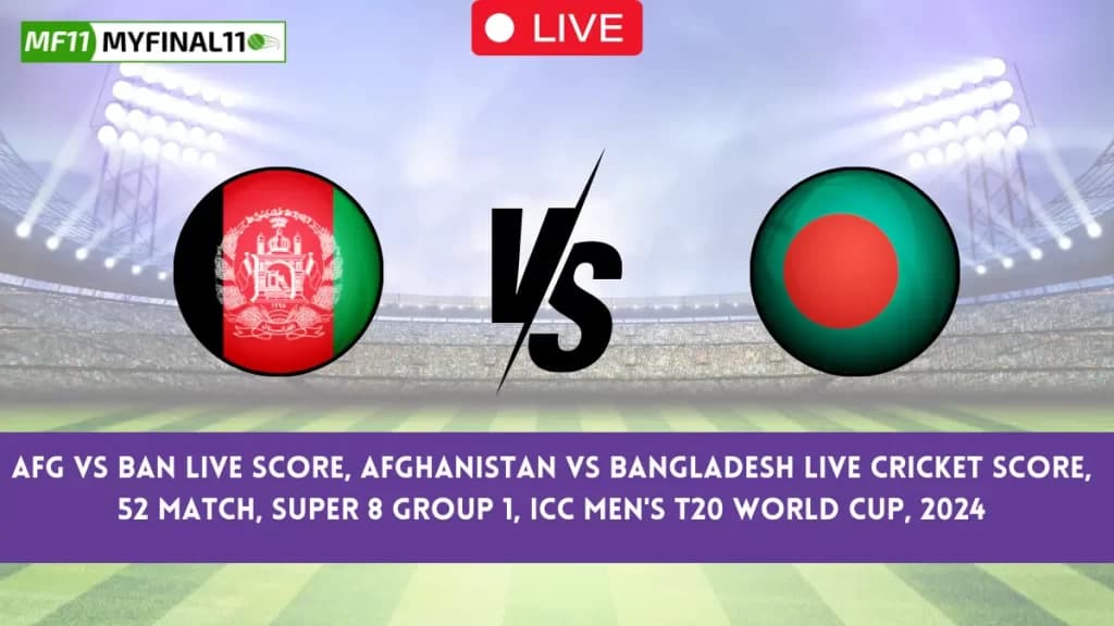 AFG vs BAN Live Score: Scorecard, Ball by Ball Commentary – 1st ODI, Afghanistan vs Bangladesh ODI, 2024