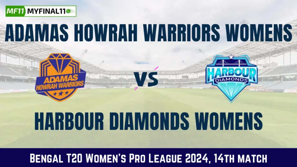 AHW-W vs HD-W Dream11 Prediction, Pitch Report, and Player Stats, 14th Match, Bengal T20 Women’s Pro League, 2024