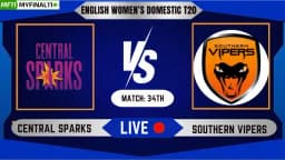 CES-W vs SV Live Score, English Women’s Domestic T20, 2024, Central Sparks vs Southern Vipers Live Cricket Score & Commentary – Match 34th