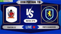 FIG vs POR Live Score, ECSN Portugal T10 2024, Fighters CC vs Porto Wanderers Live Cricket Score & Commentary – Match 37