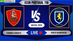 CK vs POR Live Score, ECSN Portugal T10 2024, Coimbra Knights vs Porto Wanderers Live Cricket Score & Commentary – Match 39