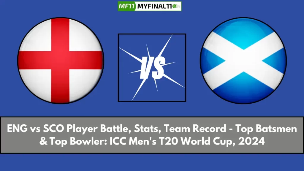 ENG vs SCO Player Battle, Stats, Team Record – Top Batsmen & Top Bowler: ICC Men’s T20 World Cup, 2024