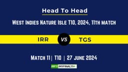 IRR vs TGS Player Battle, Head to Head Team Stats, Team Record – West Indies Nature Isle T10