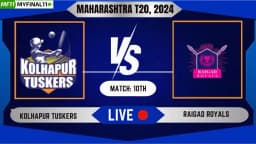 KT vs RRO Live Score, Maharashtra T20, 2024, Kolhapur Tuskers vs Raigad Royals Live Cricket Score & Commentary – 10th Match