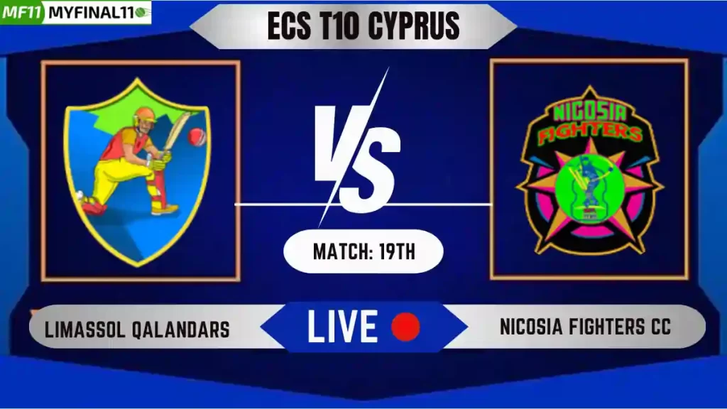 LQ vs NFCC Live Cricket Score & Commentary – Match 19th, ECS T10 Cyprus 2024