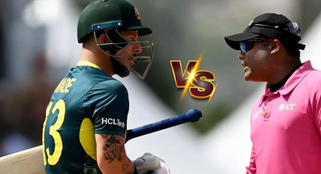Clash between umpire and Matthew Wade; ICC gives big penalty to Australian player