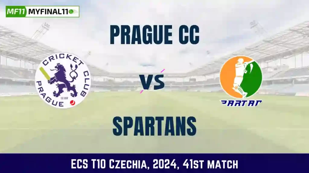 PCC vs SPT Dream11 Prediction, Pitch Report, and Player Stats, 41st Match, ECS T10 Czechia, 2024