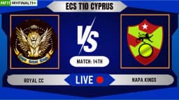 ROY vs NKG Live Score, ECS T10 Cyprus 2024, Royal CC vs Napa Kings Live Cricket Score & Commentary – 14th Match