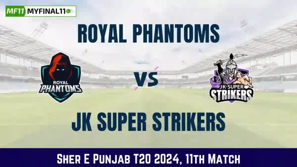 RPT vs SPS Dream11 Prediction, Pitch Report, and Player Stats, 11th Match, Sher E Punjab T20 Cup, 2024