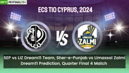 SEP vs LIZ Dream11 Prediction: Sher-e-Punjab vs Limassol Zalmi Quarter Final 4 Match, ECS T10 Cyprus 2024