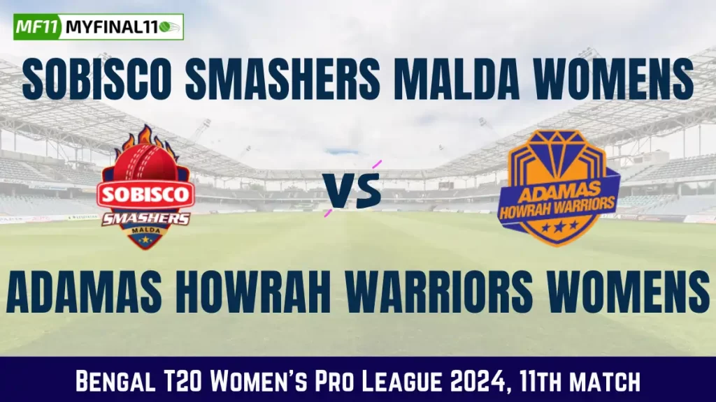 SSM-W vs AHW-W Dream11 Prediction, Pitch Report, and Player Stats, 11th Match, Bengal T20 Women’s Pro League, 2024