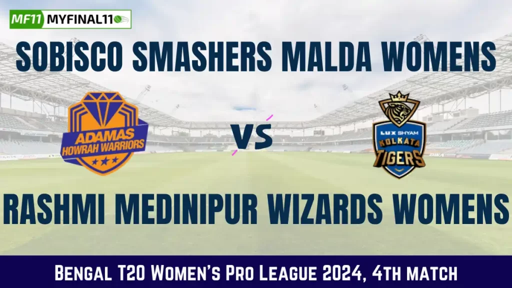 SSM-W vs RMW-W Dream11 Prediction, Dream11 Team, Pitch Report, and Player Stats, 4th Match, Bengal T20 Women’s Pro League, 2024