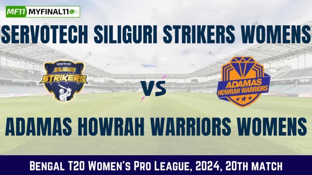 SSS-W vs AHW-W Dream11 Prediction, Pitch Report, and Player Stats, 20th Match, Bengal T20 Women’s Pro League, 2024