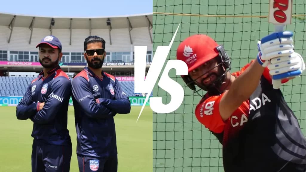 USA vs CAN Player Battle, Stats, Team Record – Top Batsmen & Top Bowler: ICC Men’s T20 World Cup, 2024