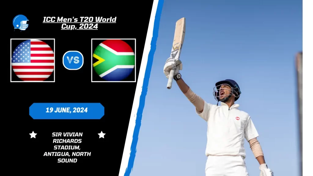USA vs SA Player Battle, Head to Head Team Stats, Team Record – ICC Men’s T20 World Cup 2024