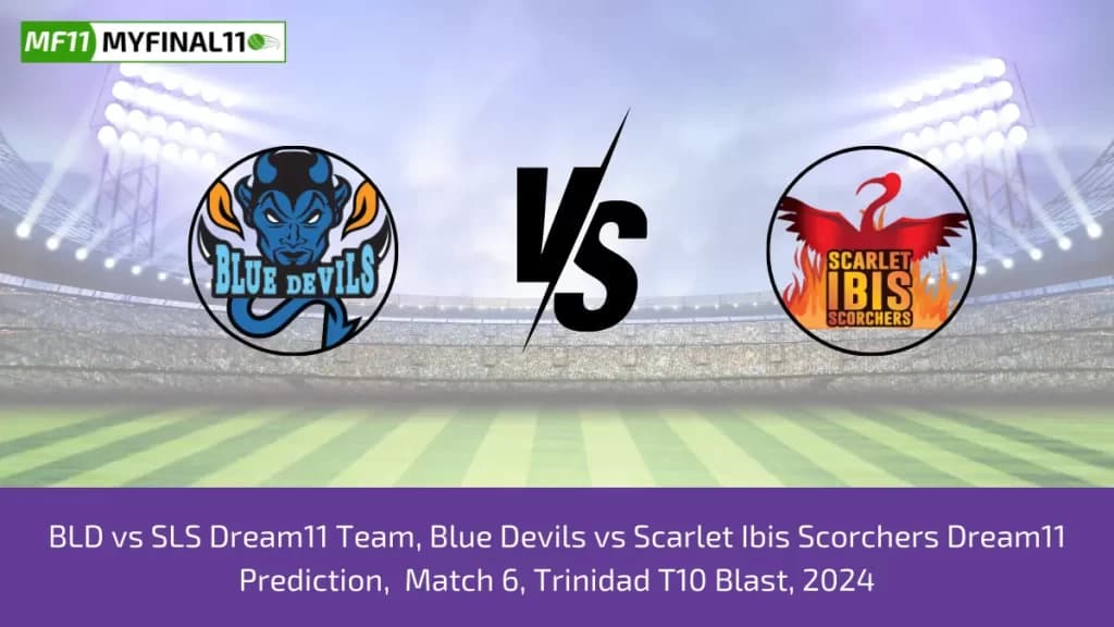 BLD vs SLS Dream11 Prediction, Pitch Report, Player Stats, Match 6, West Indies T10 Trinidad Blast 2024