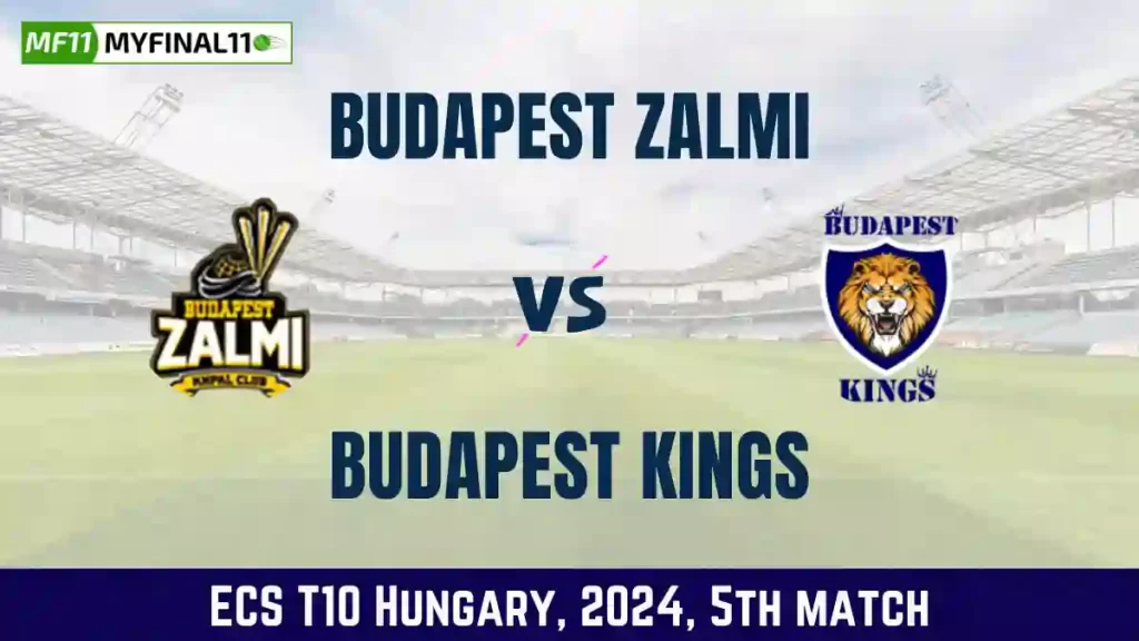 BUZ vs BK Dream11 Prediction Today 5th Match, Pitch Report, and Player Stats, ECS T10 Hungary, 2024
