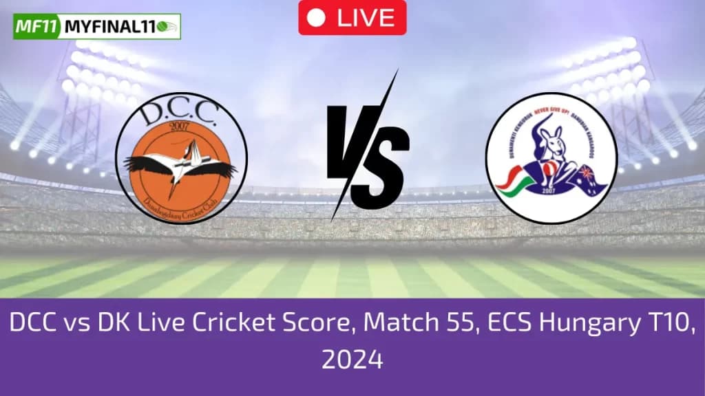DCC vs DK Live Score, Scorecard, Dunabogdanu CC vs Danubian Kangaroos – ECS T10 Hungary, 55th Match 2024