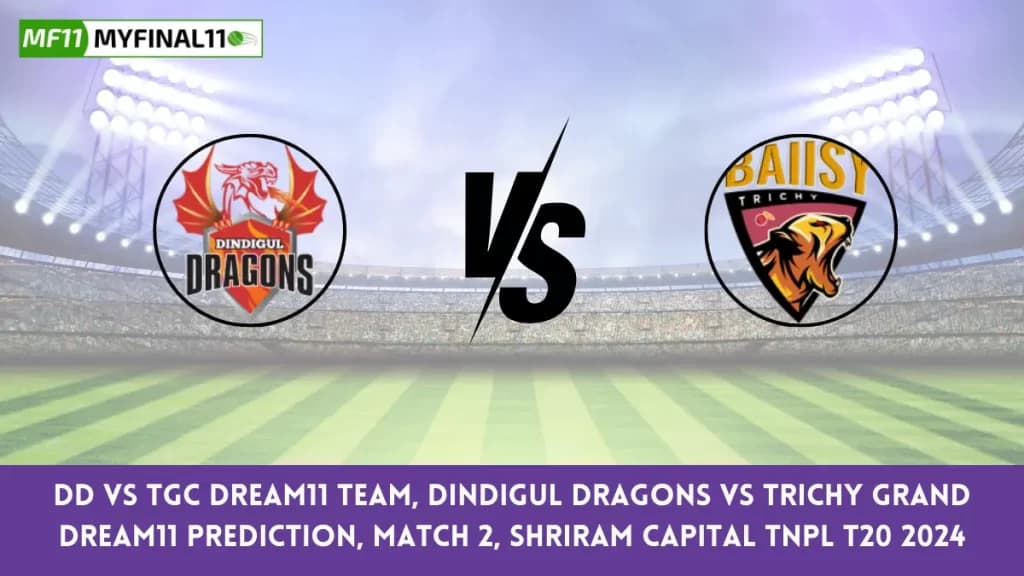 DD vs TGC Dream11 Prediction, Pitch Report, Player Stats, Match 2, Shriram Capital TNPL T20 2024