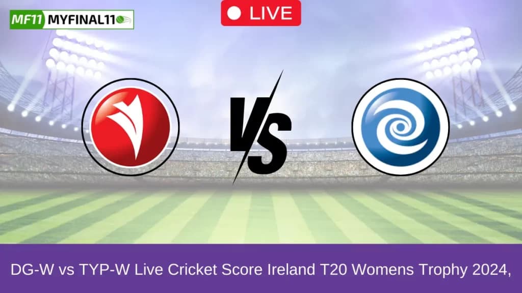 DG-W vs TYP-W Live Score, Scorecard, Dragons Women vs Typhoons Women – Ireland T20 Womens Trophy, 2024