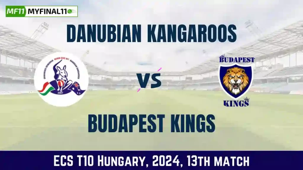 DK vs BK Dream11 Prediction Today 13th Match, Pitch Report, and Player Stats, ECS T10 Hungary, 2024