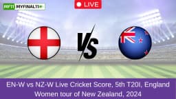 EN-W vs NZ-W Live Score, England Women vs New Zealand Women – Match 5th T20I New Zealand Women tour of England, 2024