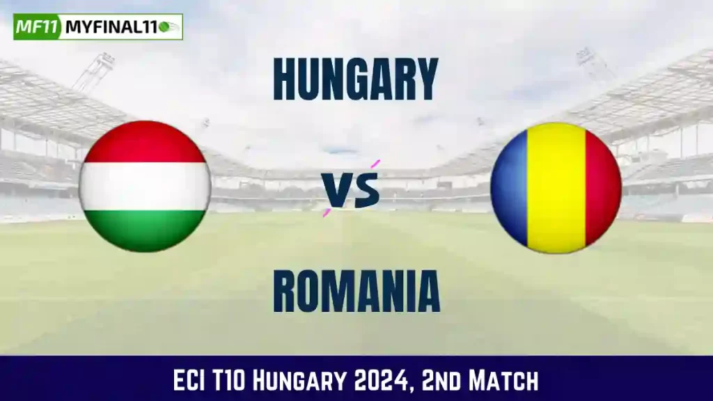 HUN vs ROM Dream11 Prediction Today 2nd Match, Pitch Report, and Player Stats, ECI T10 Hungary, 2024